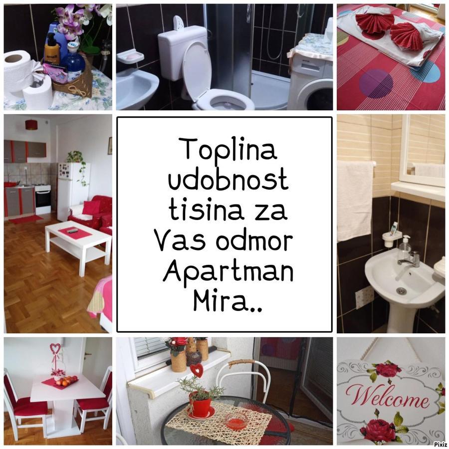 Apartman Mira Пожареваць Екстер'єр фото